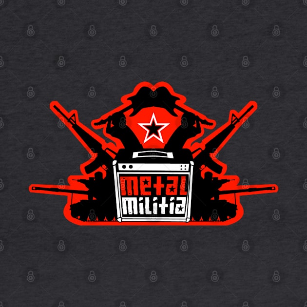 Metal Militia Logo by chilangopride